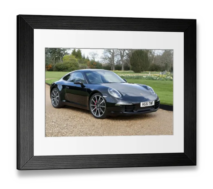 Framed Print : E01167 Porsche 911 Carreras 2011 Framed Print : E01167 Porsche 911 Carreras 2011