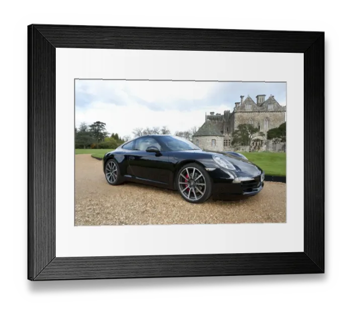 Framed Print : E01167 Porsche 911 Carreras 2011 Framed Print : E01167 Porsche 911 Carreras 2011