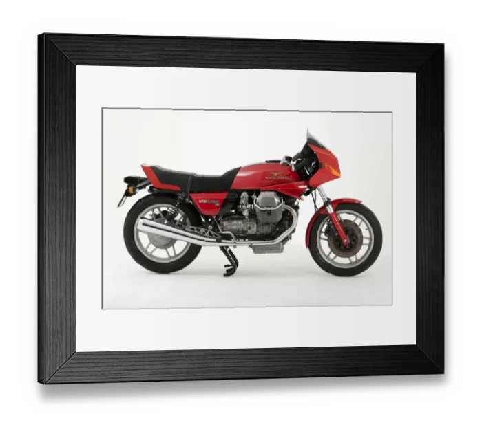 Framed Print : E01168 Moto Guzzi 850 Le Mans 1984 Framed Print : E01168 Moto Guzzi 850 Le Mans 1984