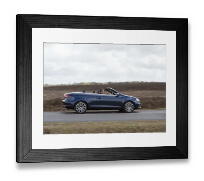 Framed Print : E01171 Volkswagen Eos 2011 Framed Print : E01171 Volkswagen Eos 2011