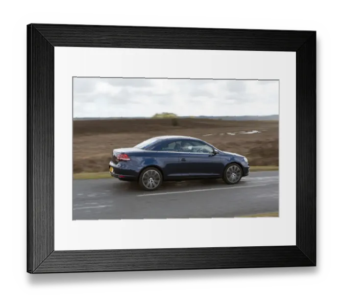 Framed Print : E01171 Volkswagen Eos 2011 Framed Print : E01171 Volkswagen Eos 2011