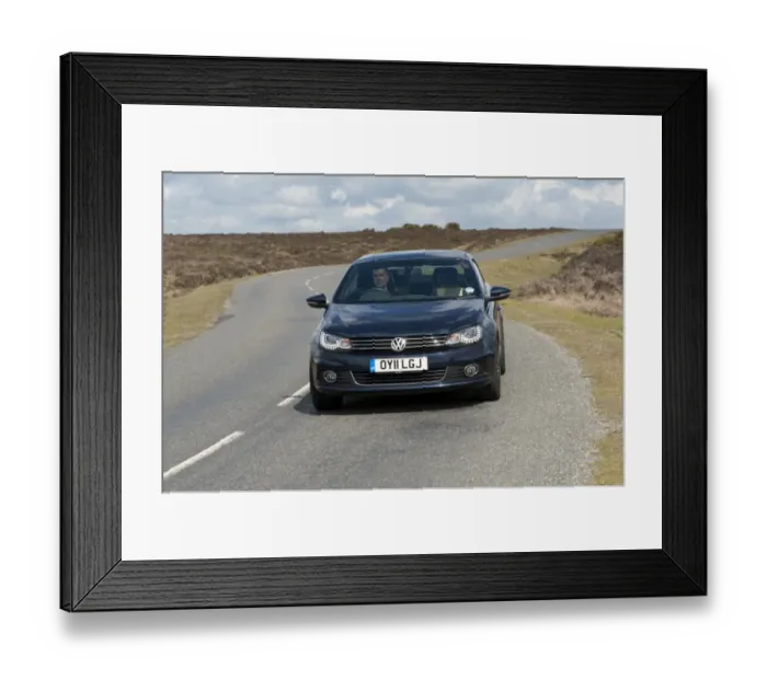 Framed Print : E01171 Volkswagen Eos 2011 Framed Print : E01171 Volkswagen Eos 2011