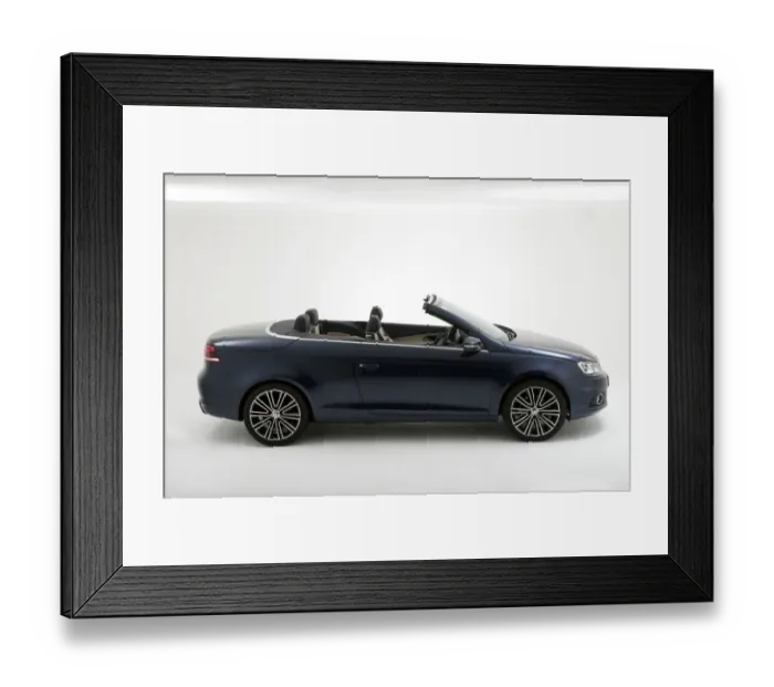 Framed Print : E01171 Volkswagen Eos 2011 Framed Print : E01171 Volkswagen Eos 2011