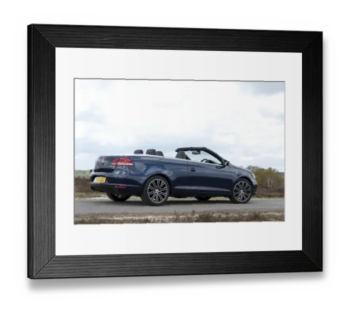 Framed Print : E01171 Volkswagen Eos 2011 Framed Print : E01171 Volkswagen Eos 2011