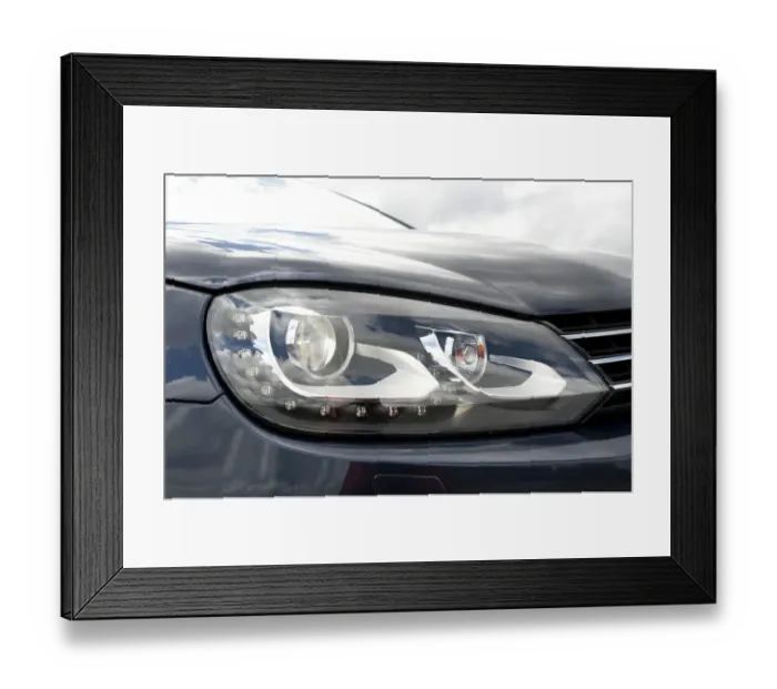 Framed Print : E01171 Volkswagen Eos 2011 Framed Print : E01171 Volkswagen Eos 2011