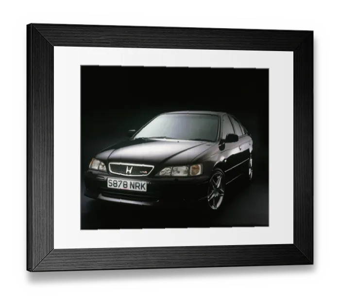 Framed Print : 1998 Honda Accord R type Framed Print : 1998 Honda Accord R type