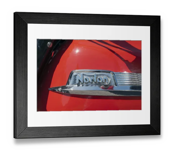 Framed Print : Norton Jubilee badge 1961 Framed Print : Norton Jubilee badge 1961