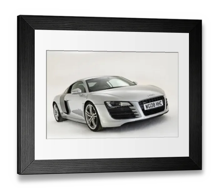 Framed Print : 2008 Audi R8 Framed Print : 2008 Audi R8