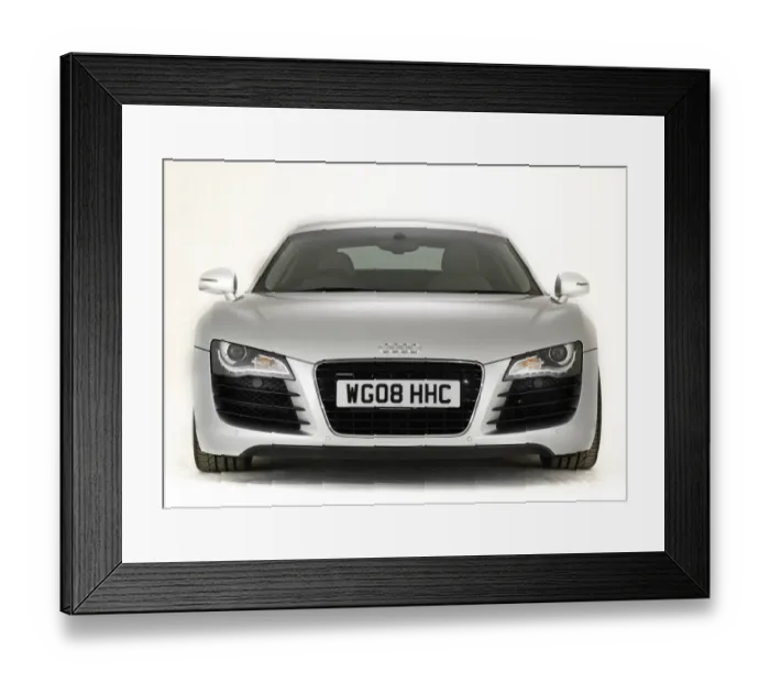 Framed Print : 2008 Audi R8 Framed Print : 2008 Audi R8