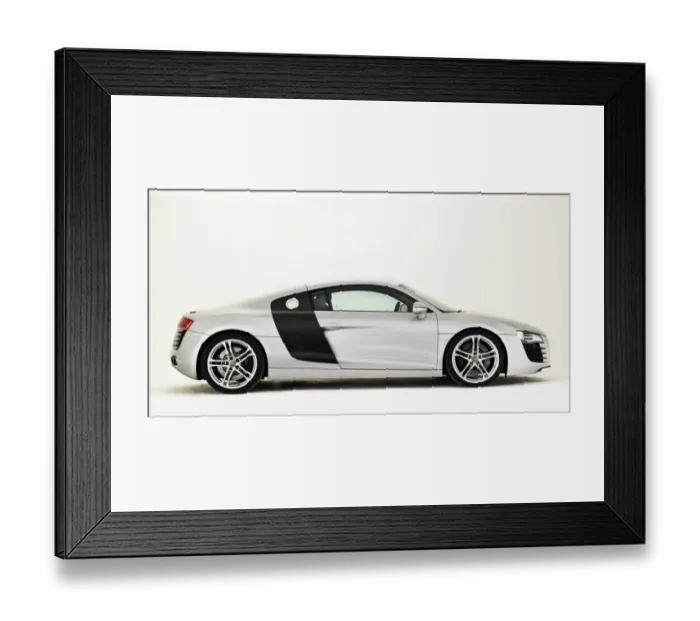 Framed Print : 2008 Audi R8 Framed Print : 2008 Audi R8