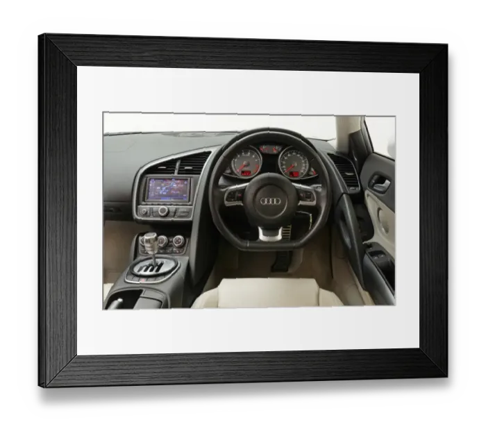 Framed Print : 2008 Audi R8 Framed Print : 2008 Audi R8