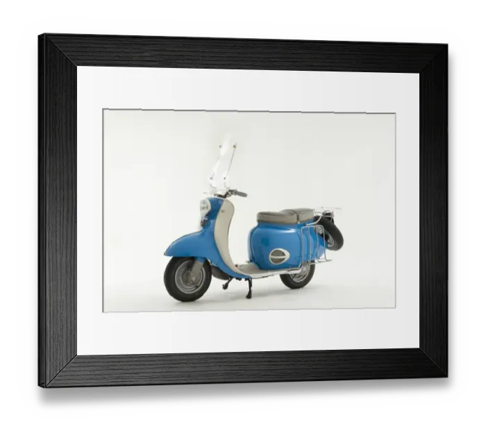 Framed Print : 1964 BSA Sunbeam 250cc Scooter Framed Print : 1964 BSA Sunbeam 250cc Scooter