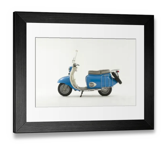 Framed Print : 1964 BSA Sunbeam 250cc Scooter Framed Print : 1964 BSA Sunbeam 250cc Scooter