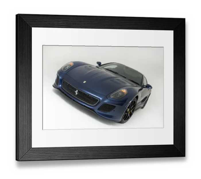Framed Print : Ferrari 599 GTO 2010 Framed Print : Ferrari 599 GTO 2010