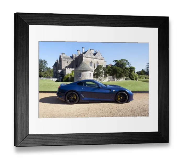 Framed Print : Ferrari 599 GTO 2010 Framed Print : Ferrari 599 GTO 2010