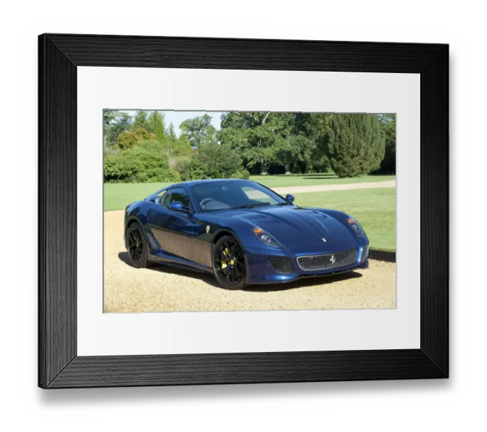 Framed Print : Ferrari 599 GTO 2010 Framed Print : Ferrari 599 GTO 2010