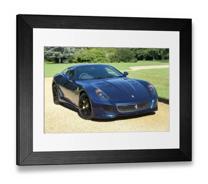 Framed Print : Ferrari 599 GTO 2010 Framed Print : Ferrari 599 GTO 2010