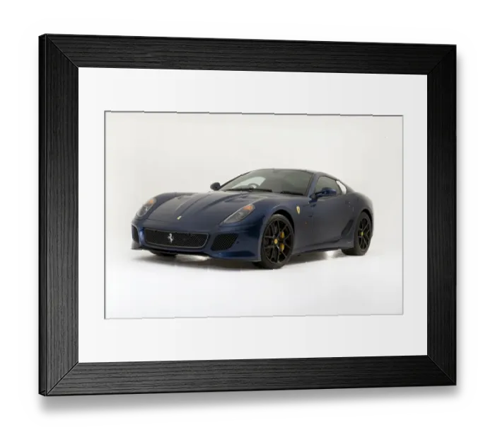 Framed Print : Ferrari 599 GTO 2010 Framed Print : Ferrari 599 GTO 2010