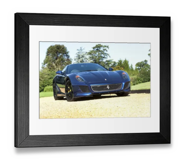 Framed Print : Ferrari 599 GTO 2010 Framed Print : Ferrari 599 GTO 2010