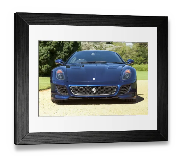 Framed Print : Ferrari 599 GTO 2010 Framed Print : Ferrari 599 GTO 2010