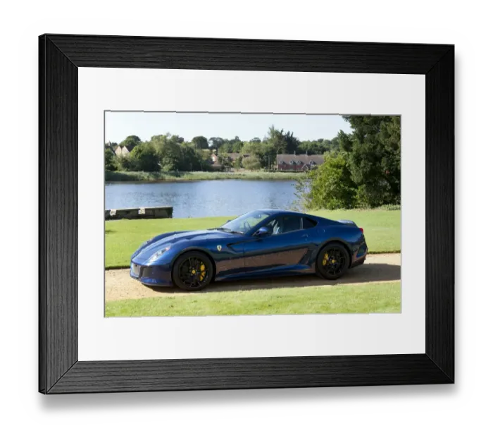 Framed Print : Ferrari 599 GTO 2010 Framed Print : Ferrari 599 GTO 2010