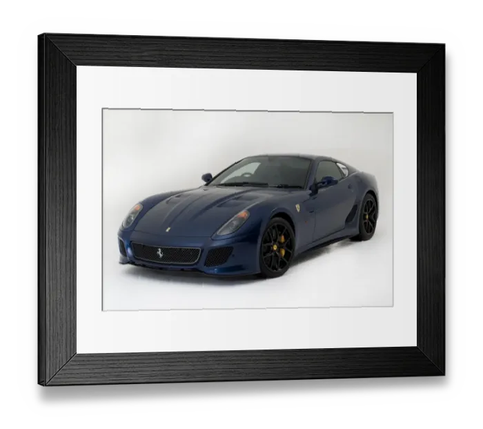 Framed Print : E01185 Ferrari 599 GTO 2010 Framed Print : E01185 Ferrari 599 GTO 2010