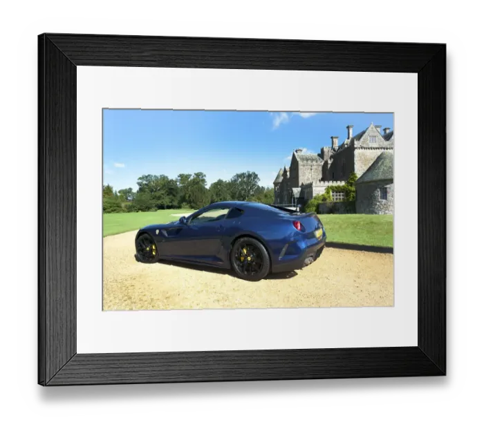 Framed Print : Ferrari 599 GTO 2010 Framed Print : Ferrari 599 GTO 2010