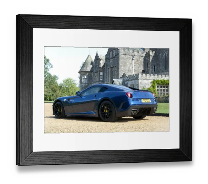 Framed Print : Ferrari 599 GTO 2010 Framed Print : Ferrari 599 GTO 2010