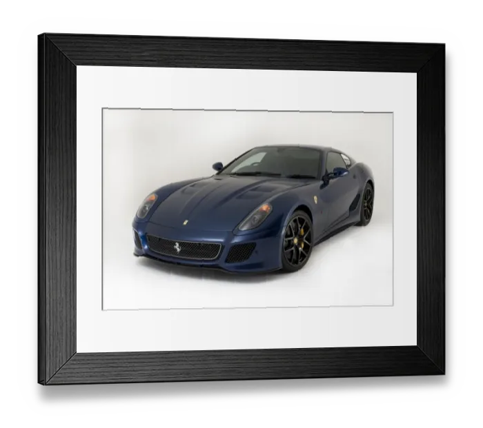 Framed Print : Ferrari 599 GTO 2010 Framed Print : Ferrari 599 GTO 2010