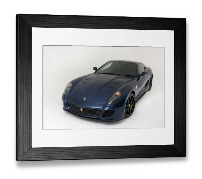 Framed Print : E01185 Ferrari 599 GTO 2010 Framed Print : E01185 Ferrari 599 GTO 2010
