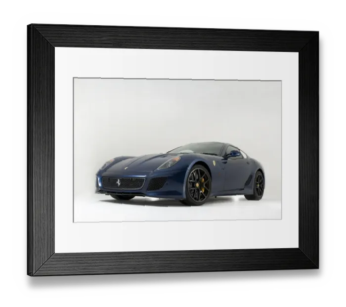 Framed Print : Ferrari 599 GTO 2010 Framed Print : Ferrari 599 GTO 2010