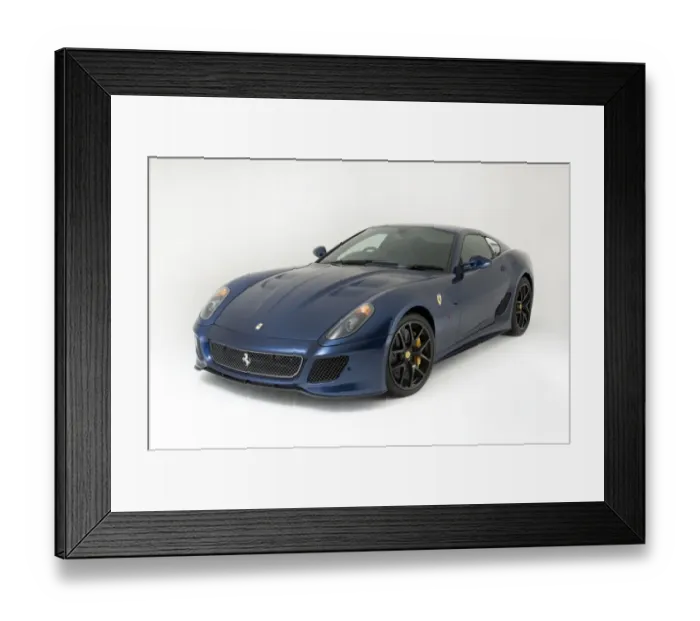 Framed Print : Ferrari 599 GTO 2010 Framed Print : Ferrari 599 GTO 2010