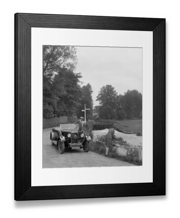 Framed Print : Talbot at Corhampton in Hampshire, 1930 s. BRU 3483 Framed Print : Talbot at Corhampton in Hampshire, 1930 s. BRU 3483