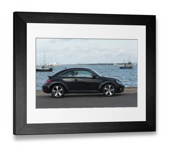 Framed Print : E01186 Volkswagen Beetle 2012 Framed Print : E01186 Volkswagen Beetle 2012