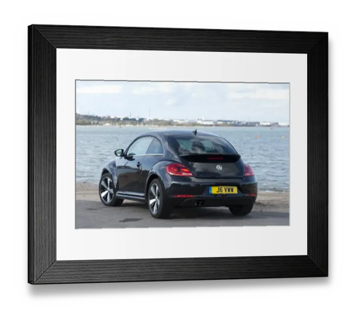 Framed Print : E01186 Volkswagen Beetle 2012