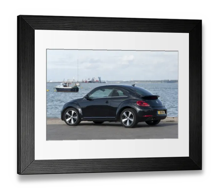 Framed Print : E01186 Volkswagen Beetle 2012 Framed Print : E01186 Volkswagen Beetle 2012