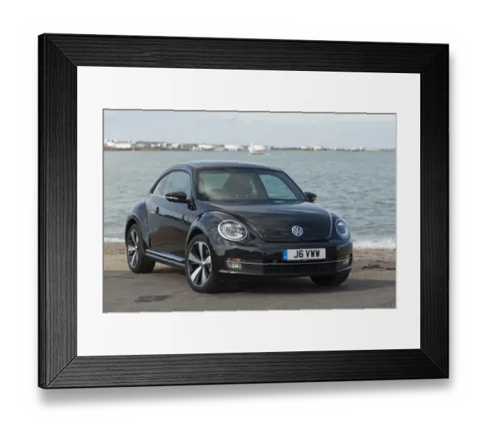 Framed Print : E01186 Volkswagen Beetle 2012 Framed Print : E01186 Volkswagen Beetle 2012