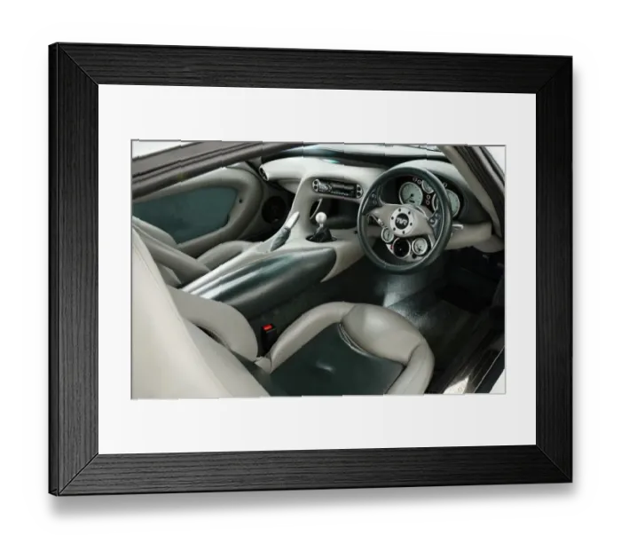 Framed Print : TVR Cerbera dashboard 1997 Framed Print : TVR Cerbera dashboard 1997