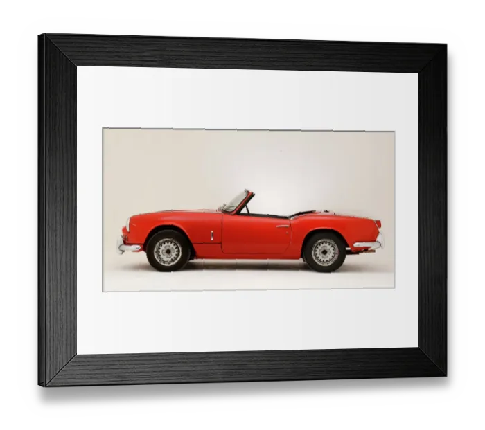 Framed Print : Triumph Spitfire Mk2 1966