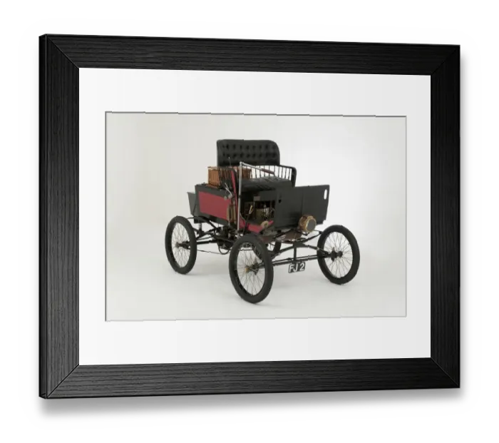 Framed Print : 1901 Locomobile steam car Framed Print : 1901 Locomobile steam car