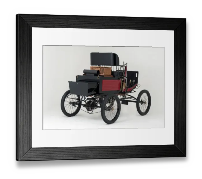 Framed Print : 1901 Locomobile steam car Framed Print : 1901 Locomobile steam car