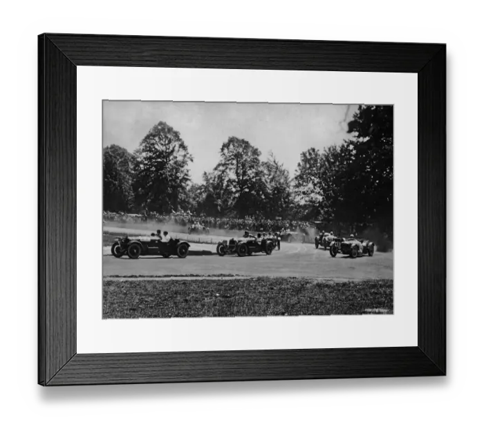 Framed Print : Ivanowski in Alfa Romeo 2 litre supercharged (30) in 1929 Irish Grand Prix. Victor Framed Print : Ivanowski in Alfa Romeo 2 litre supercharged (30) in 1929 Irish Grand Prix. Victor