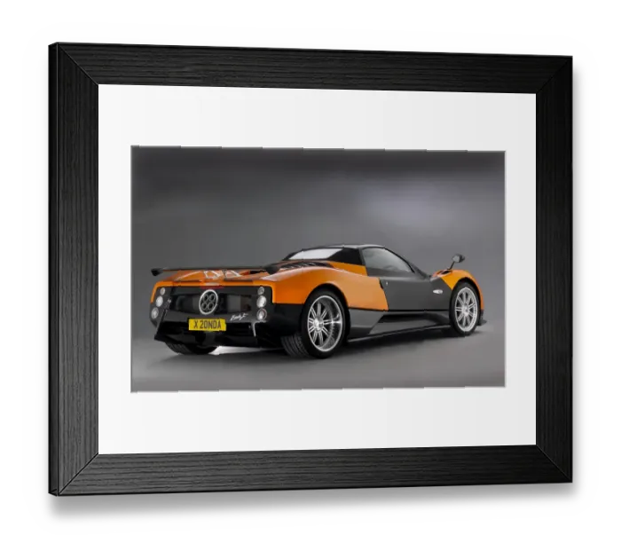 Framed Print : Pagani Zonda Roadster F 2006 Framed Print : Pagani Zonda Roadster F 2006