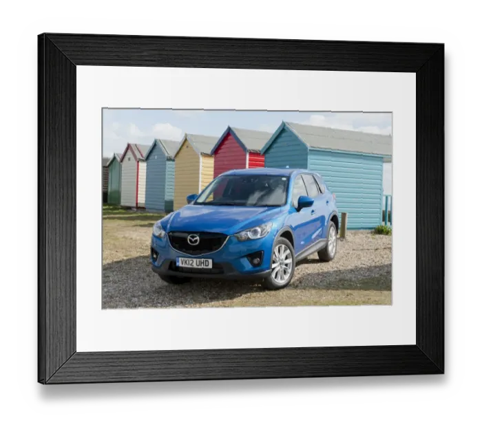 Framed Print : Mazda CX5 2013 Framed Print : Mazda CX5 2013