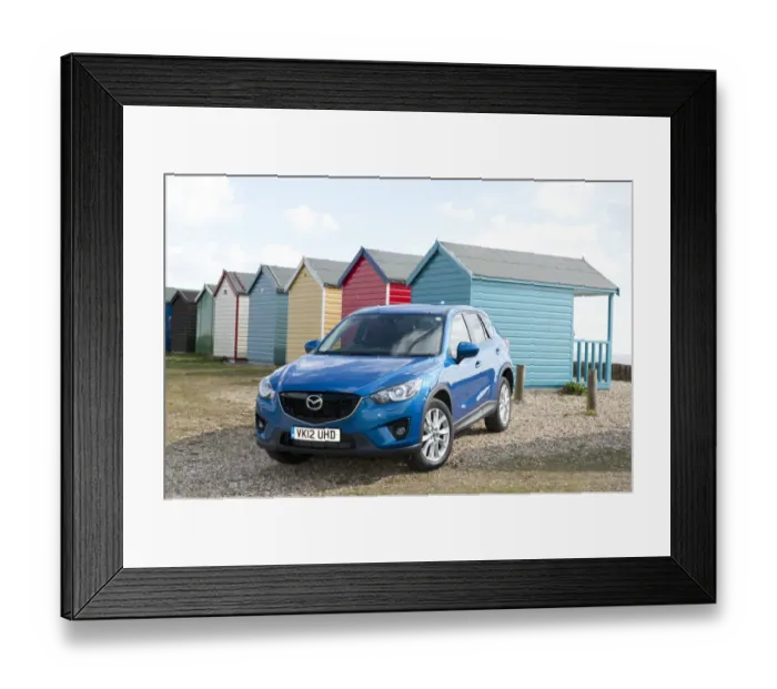Framed Print : Mazda CX5 2013 Framed Print : Mazda CX5 2013