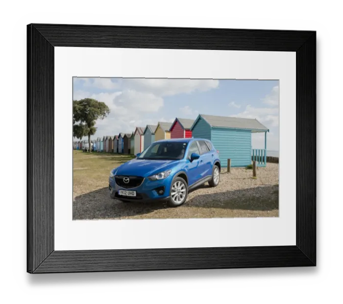 Framed Print : Mazda CX5 2013 Framed Print : Mazda CX5 2013