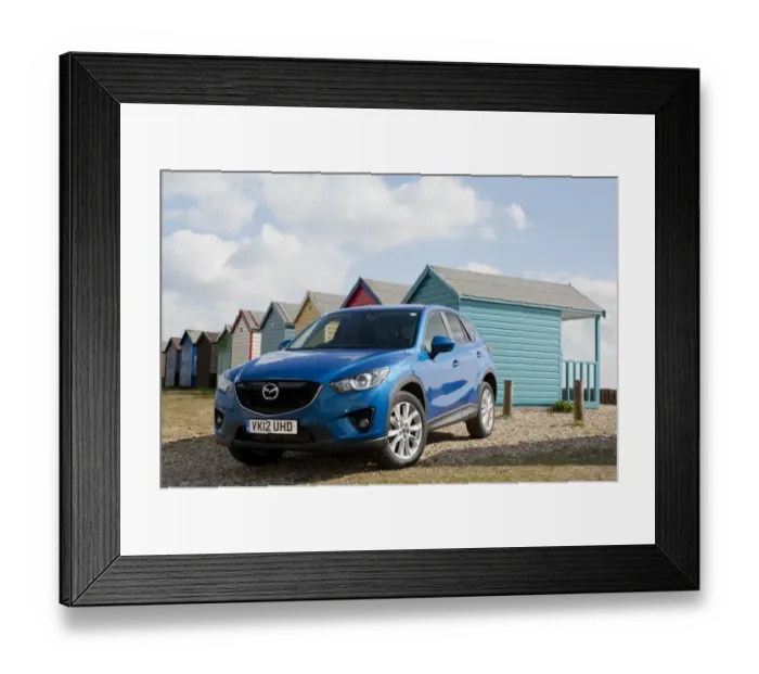 Framed Print : Mazda CX5 2013
