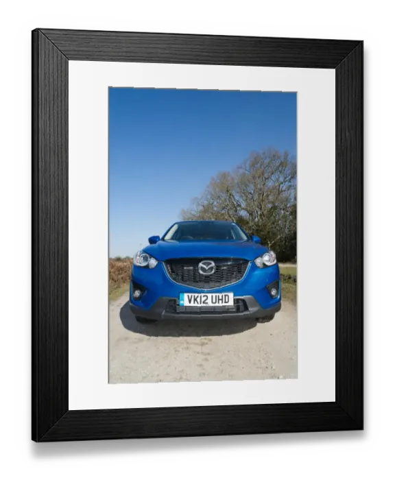 Framed Print : Mazda CX5 2013
