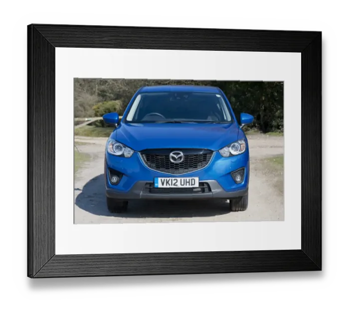 Framed Print : Mazda CX5 2013 Framed Print : Mazda CX5 2013