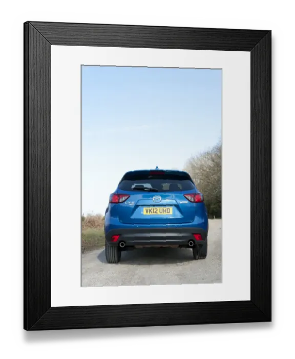 Framed Print : Mazda CX5 2013